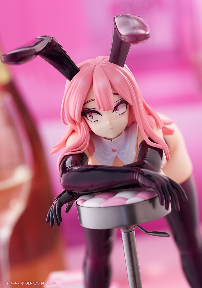 欺き兎 Standing Bunny by かふん Kafun Illustration Trick Bunnies Standing Bunny 1/7 Scale Figure