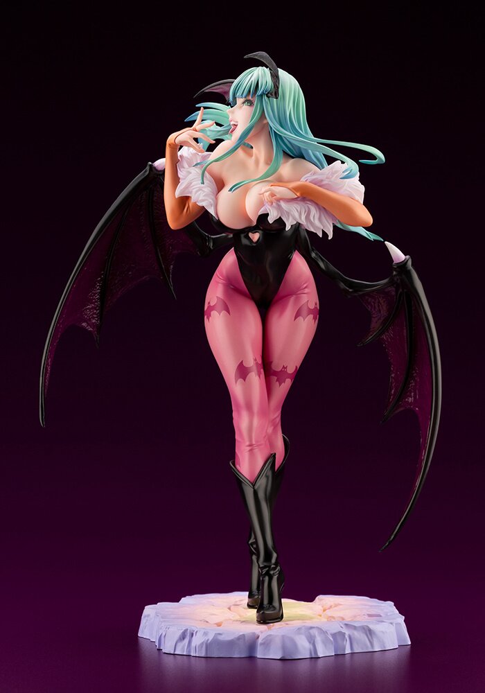 モリガン　Kotobukiya Darkstalkers フィギュア　正規品 Darkstalkers Bishoujo Statue Morrigan: KOTOBUKIYA - Tokyo Otaku
