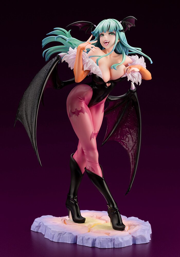 モリガン　Kotobukiya Darkstalkers 1/7 Bishoujo Edition Limited Morrigan Darkstalkers KOTOBUKIYA フィギュア　正規品 ゲームキャラクター