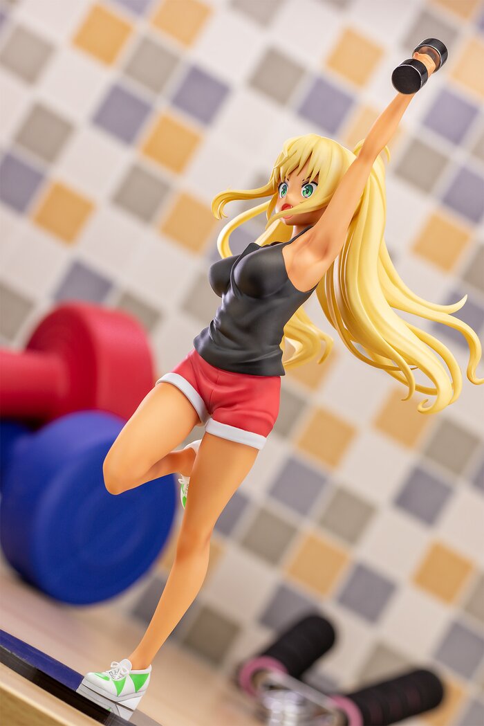 How Heavy Are the Dumbbells You Lift? Hibiki Sakura 1/7 Scale Figure ...