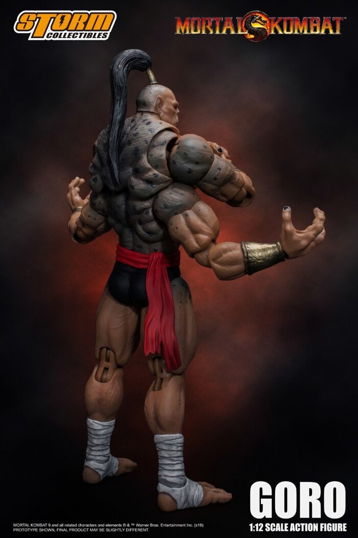 Mortal Kombat Goro 1/12 Scale Action Figure Storm Collectibles Tokyo