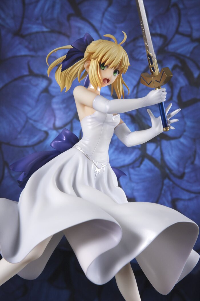 [Fate/stay night]: UBW Saber White Dress Ver. Figure: Type-Moon - Tokyo ...