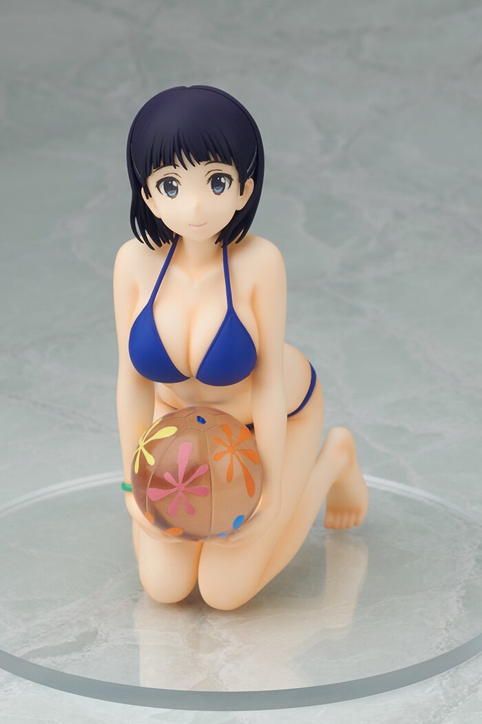 suguha kirigaya navy swimsuit ver