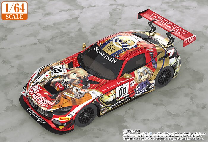 1/64 Scale Goodsmile Racing & Type-Moon Racing 2019 Spa 24 Hours Ver ...