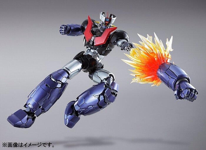 mazinger z metal build bandai