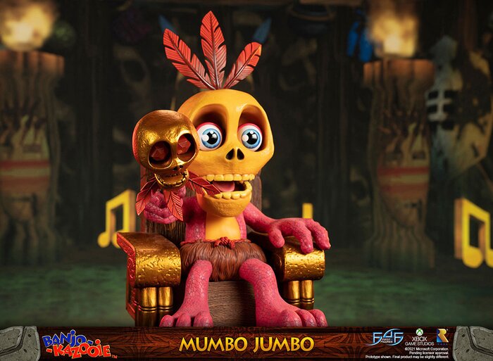 banjo kazooie mumbo jumbo statue