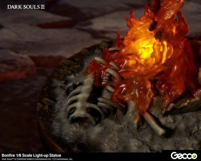 dark souls bonfire statue