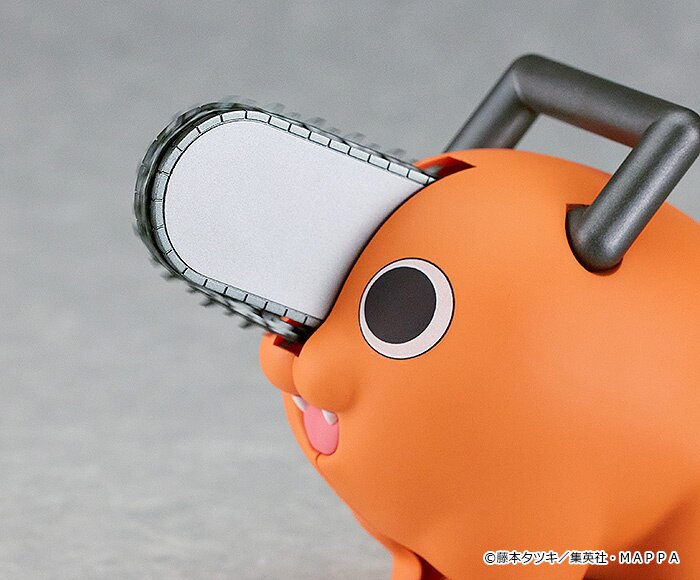 Max Factory presents a PLAMAX plastic model of Pochita from Chainsaw Man! The model even features a spinning chainsaw that can be spun by pulling Pochita's tail! Check the link in our