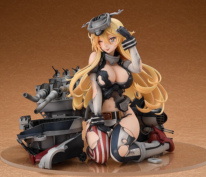 Iowa store Kantai Collection 1/8th scale Half Damaged Heavy armament