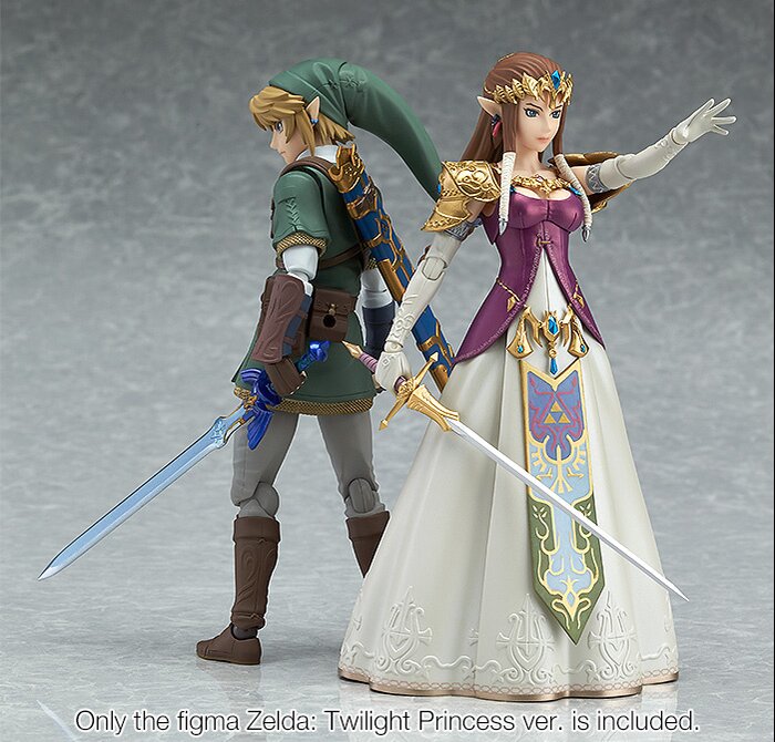 good smile the legend of zelda twilight princess zelda figma action figure