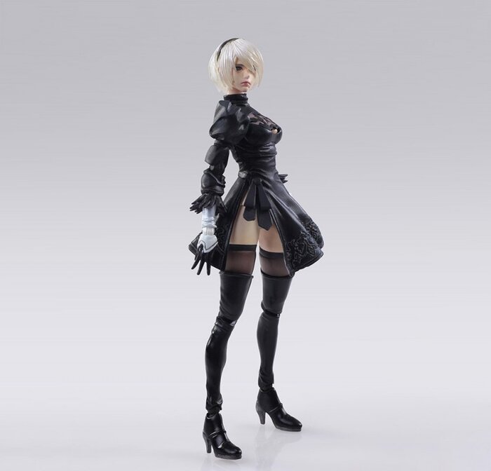 Bring Arts NieR: Automata 2B & Machine Lifeform Figure Set: SQUARE ENIX ... - C37960f096c140bD866Da88f44804074