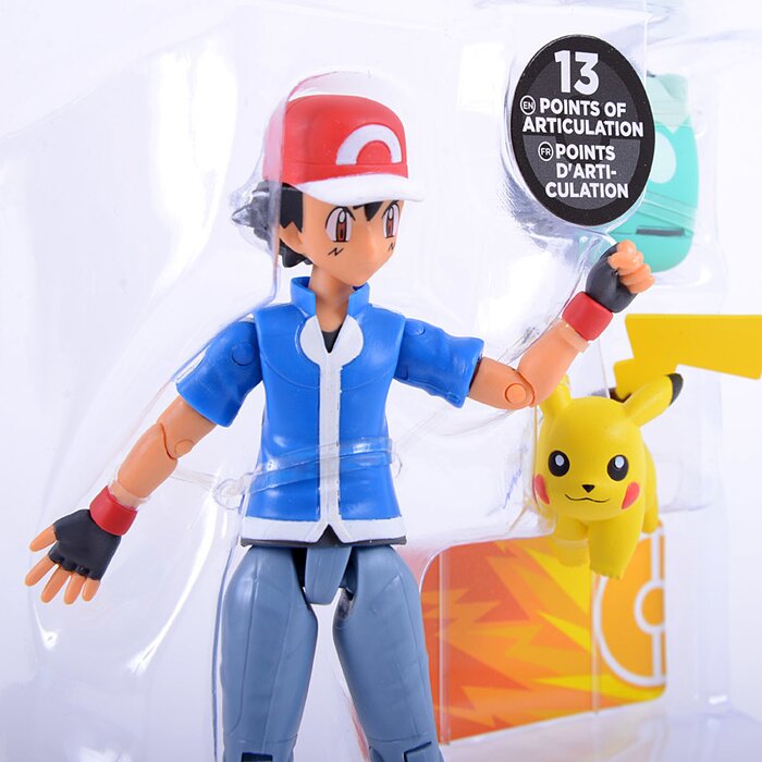 Ash Ketchum & Pikachu Figure Set | Pokémon: Nintendo - Tokyo Otaku Mode ...