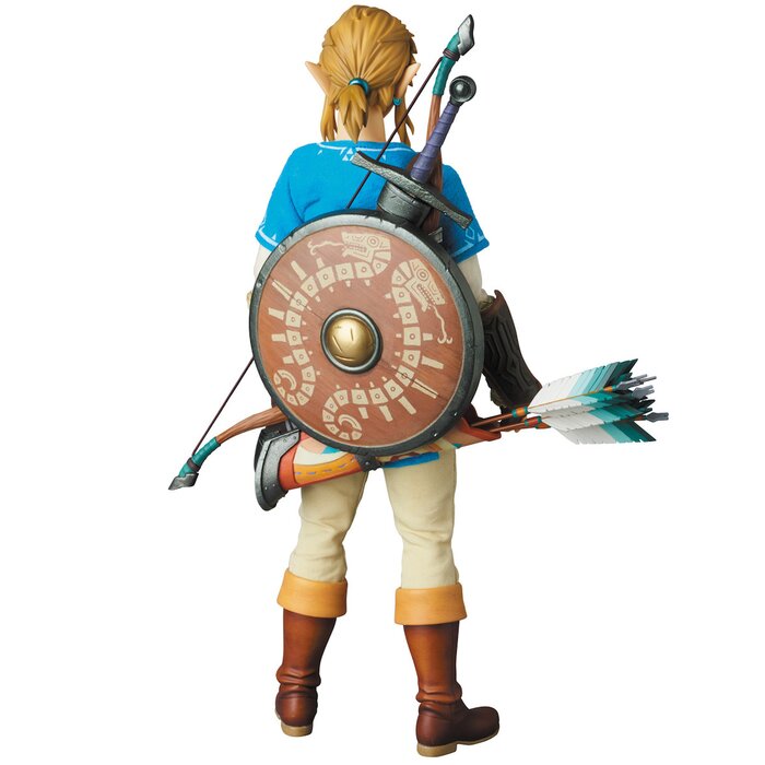 medicom the legend of zelda breath of the wild link real action heroes figure