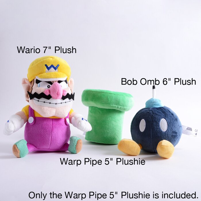 mario warp pipe plush