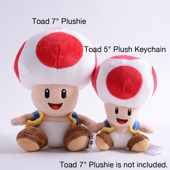 orange toad plush