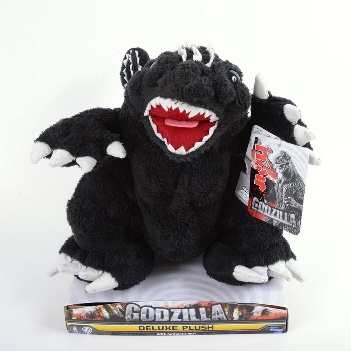 godzilla plush etsy