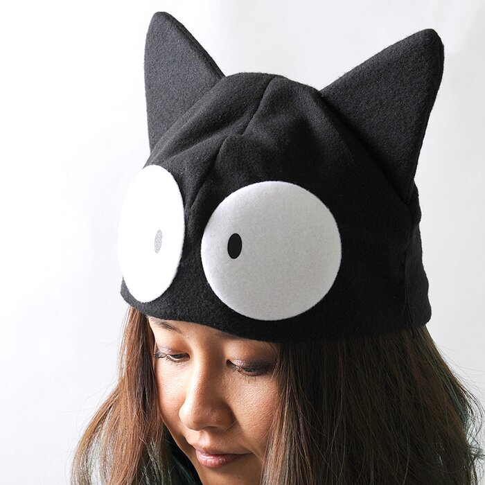 FLCL Takkun Black Cat Fleece Cap - Tokyo Otaku Mode (TOM)