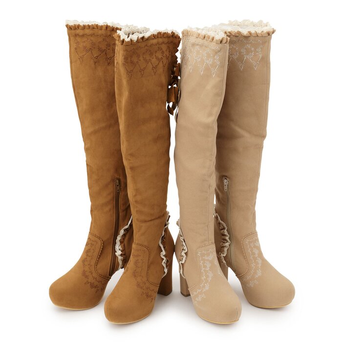 lisa over the knee boot