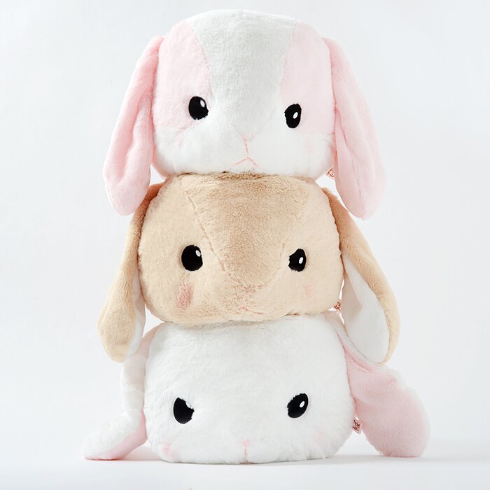 Pote Usa Loppy Gigantic Face Rabbit Plush Collection: Amuse - Tokyo ...