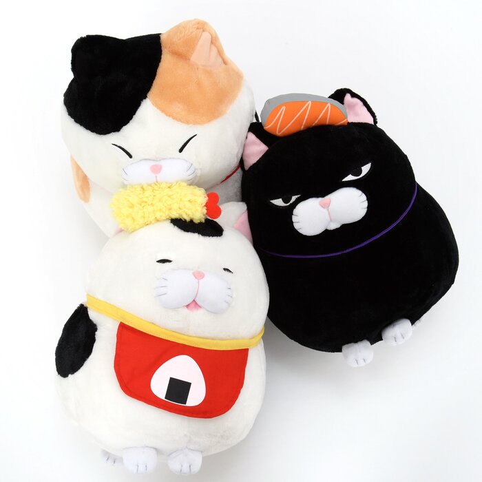 Hige Manjyu Gohan Cat Plush Collection (Big) - Tokyo Otaku Mode (TOM)