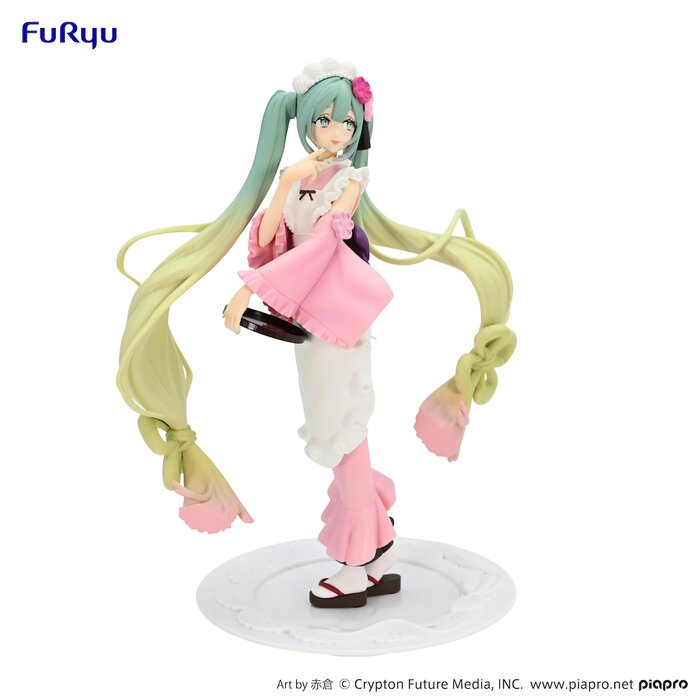 Exceed Creative Figure Hatsune Miku: Matcha Green Tea Parfait Cherry ...