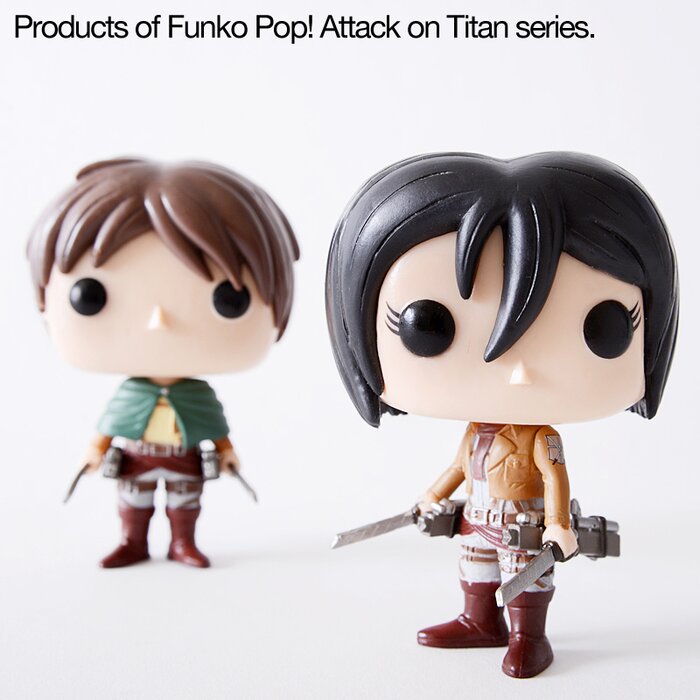 attack on titan mikasa funko