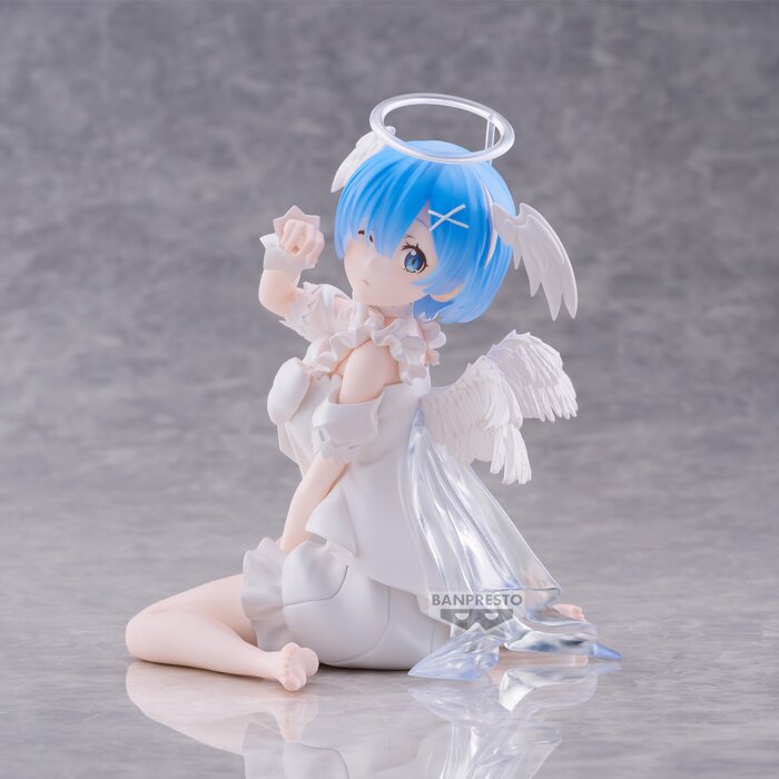 BANPRESTO Re:Zero Starting Life in Another World Relax time Ram Figura