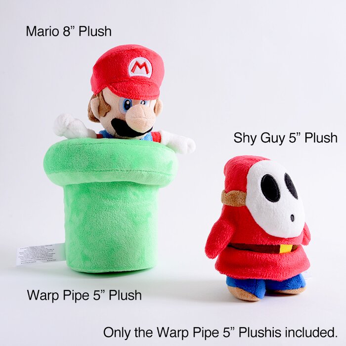 mario warp pipe plush