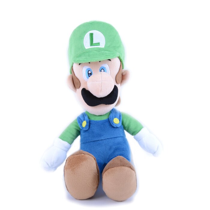 luigi plush with removable hat