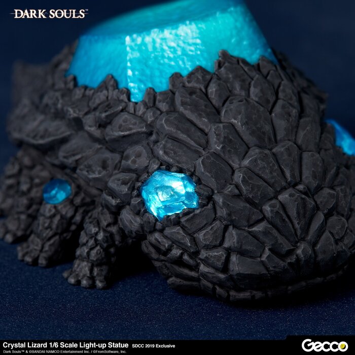 dark souls crystal lizard plush