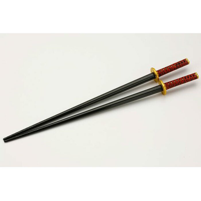 thumbnail image 2 of Kotobukiya Kiyomasa Kato Samurai Chopsticks - Japanese Cultural Design With Sword-Inspired Rest 2 of 12