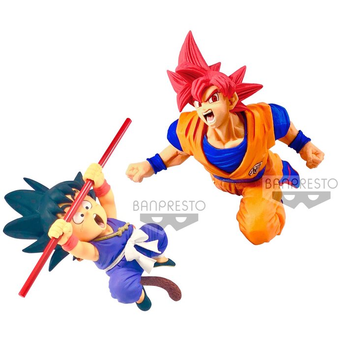 Son Goku Super Saiyan God (Red and Blue) Dragon Ball Super Minifigures -  Best Minifigs