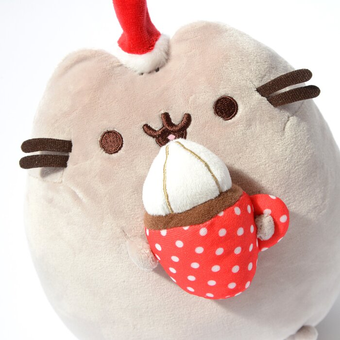 pusheen santa plush