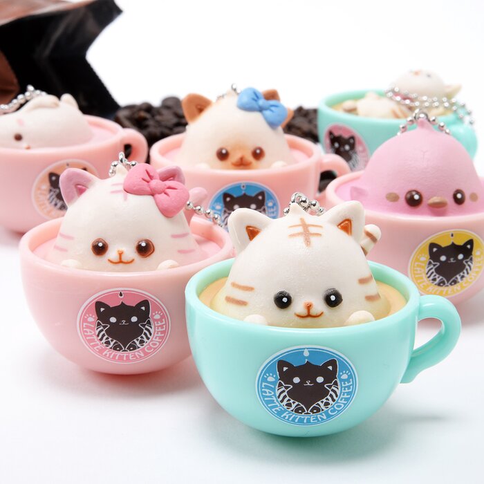 Latte Kitten Coffee Straps Appearance of Latte Piyo Tokyo Otaku Mode