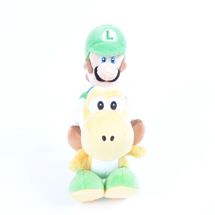 luigi riding yoshi plush