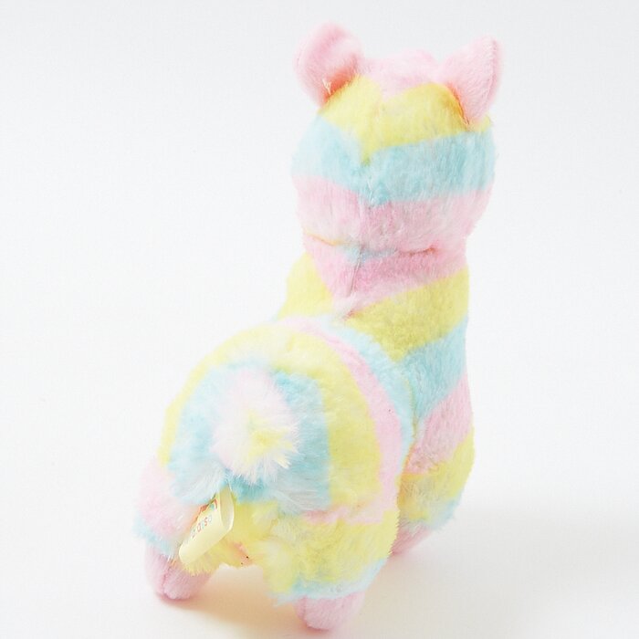 amuse alpacasso rainbow alpaca plush