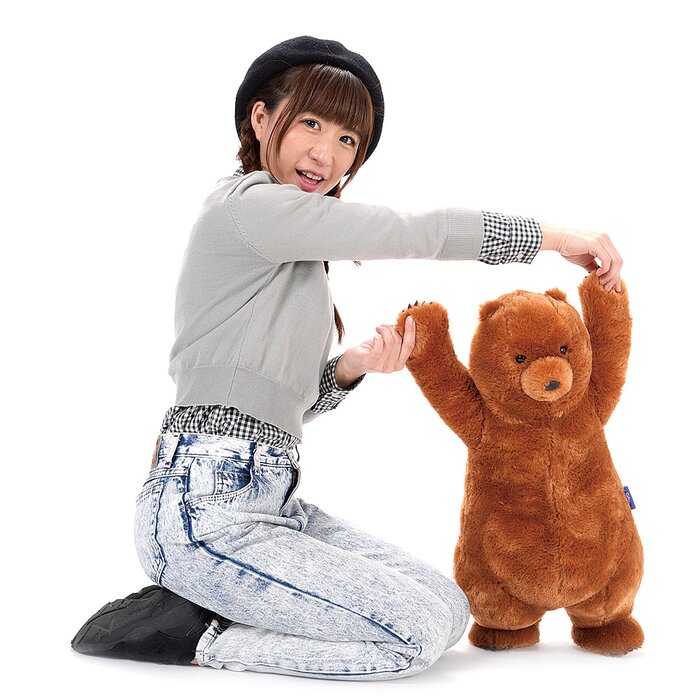 salmon the bear plush