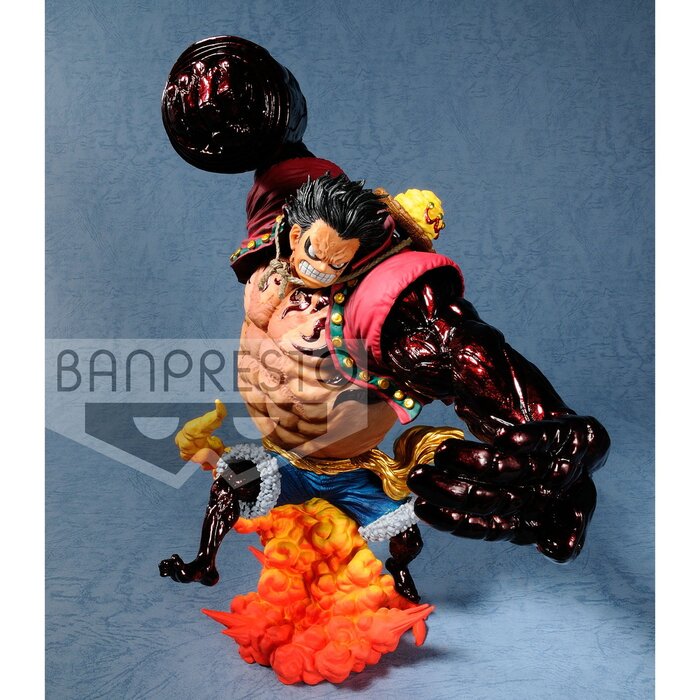 [One Piece] Monkey D. Luffy Kong Gun Crimson Color Ver.: Banpresto ...