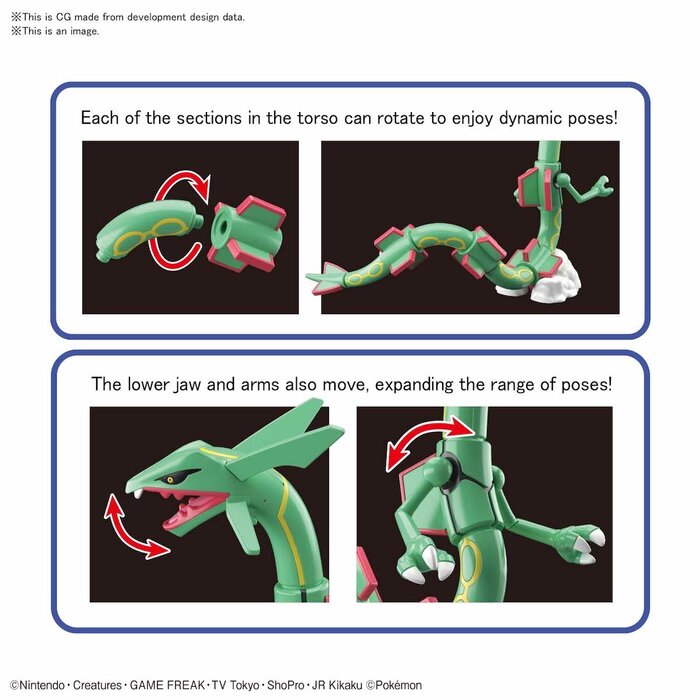 rayquaza model kit