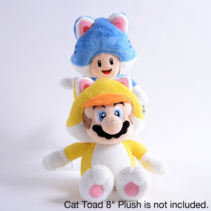 cat mario plush toy