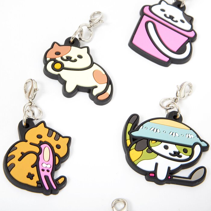 Neko Atsume 3-Way Rubber Straps Ver. 4 - Tokyo Otaku Mode (TOM)