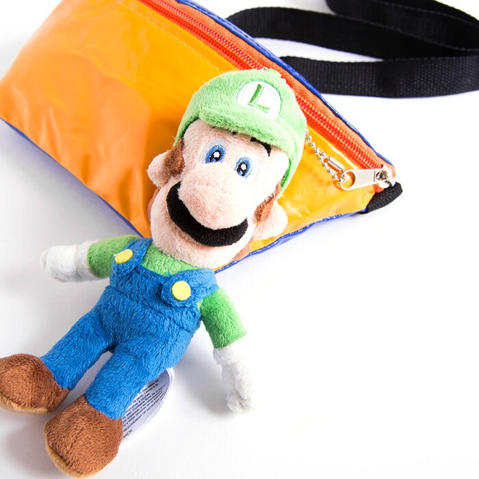 luigi plush keychain