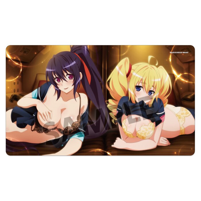 18+ Hobby Stock Highschool newest DxD Koneko & Ravel Standard Playmat Play Mat Hot Sexy