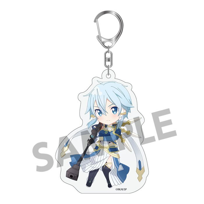 Anime Expo 2023 Sword Art Online Last Recollection Limited 4 Sword Keychain  Set