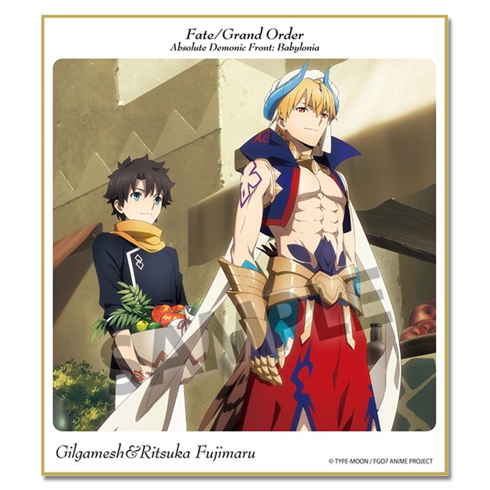 Fate/Grand Order - Absolute Demonic Front: Babylonia Trading Mini Shikishi  Board Collection Vol. 2 Box Set
