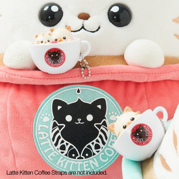 latte cat plush