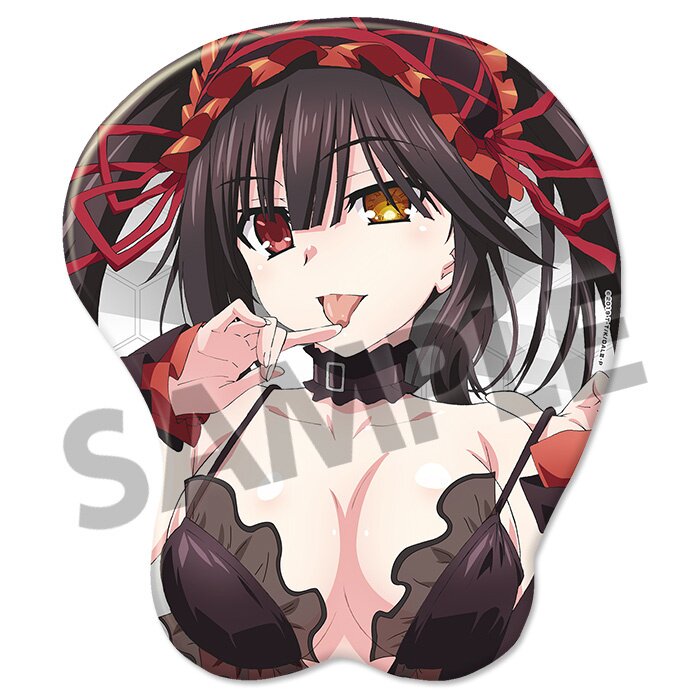 Date A Live III Tohka Yatogami 3D Oppai Mouse Pad