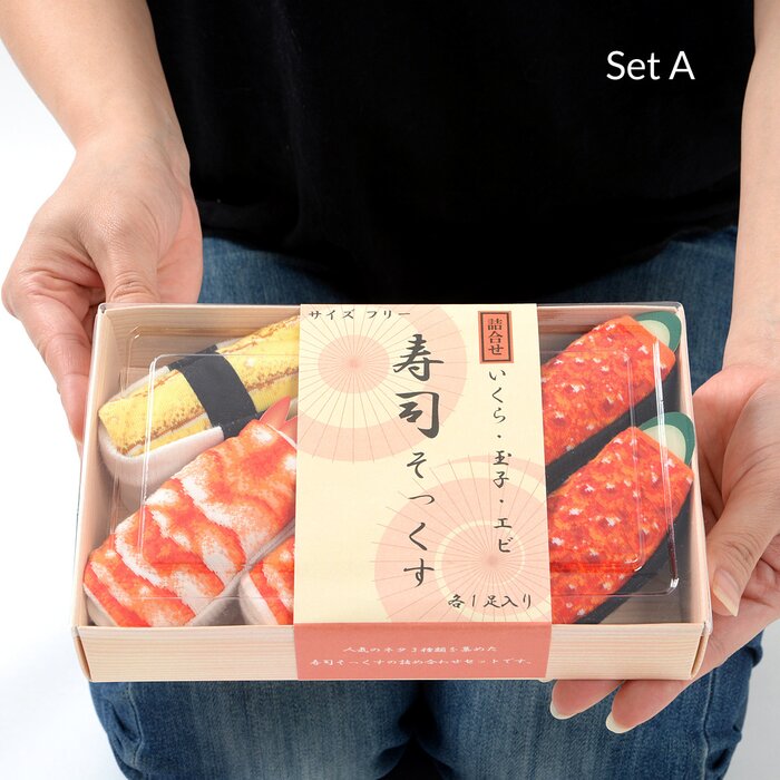 Sushi Socks Gift Box Sets SUKENO Tokyo Otaku Mode (TOM)