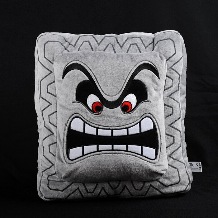 mario thwomp pillow