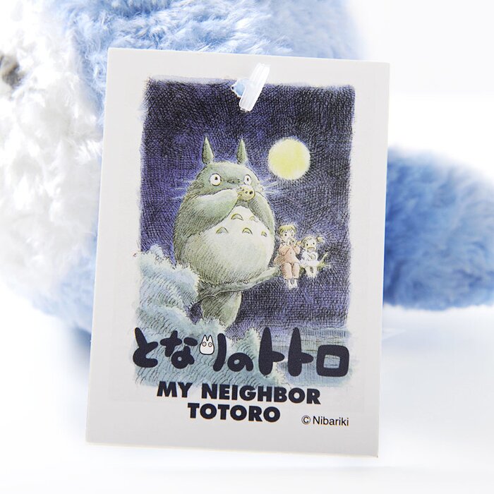 fluffy totoro plush